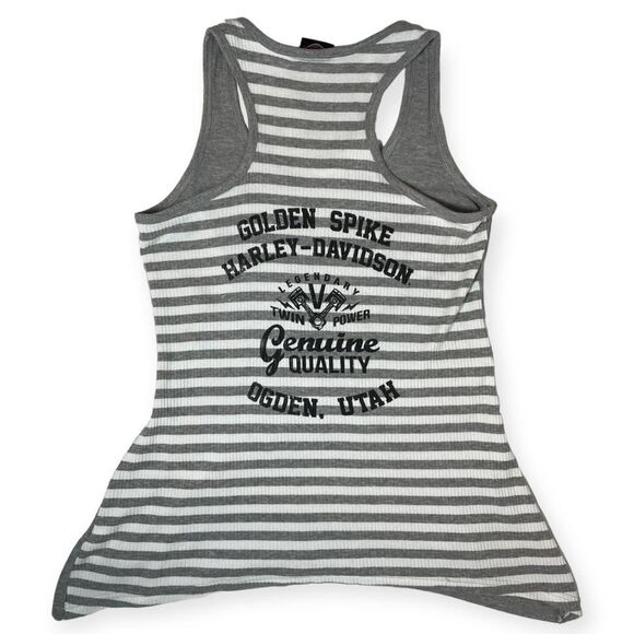 Harley Davidson graphic grey tank - Picture 2 of 6
